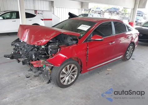 2017 Hyundai Sonata Sport from USA, damaged, VIN 5NPE34AF3HH551836